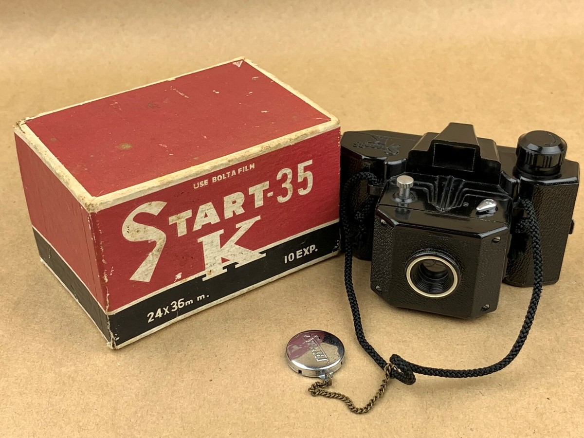 START 35 / 一光社 トイカメラ Japan Vintage トイ カメラ START 35 ミニ フィルム レザー