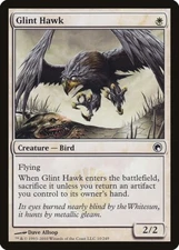 Glint Hawk 1x MtG Scars of Mirrodin SP/NM