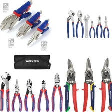 6Pc Pliers Set/5PC Pliers Set/3PC Aviation Snips Set/3PC Locking Pliers Set NEW