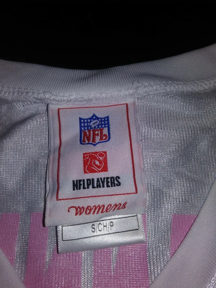 Camiseta para niñas Peyton Manning Indianapolis Colts NFL rosa talla pequeña usada Foto 4 de 4