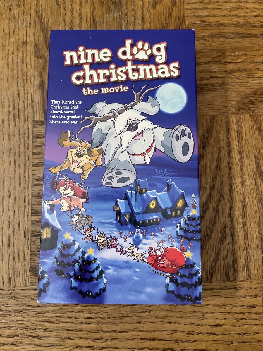 Nine Dog Christmas VHS 85393885335| eBay
