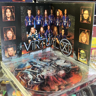 Iron Maiden Virtual XI 1998 CD British Heavy Metal Blaze Bayley