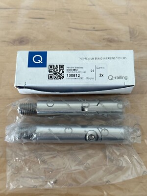 Pack of 2 Q-Railing Premium Handrail Brackets Stem MOD 0812 130812 New 