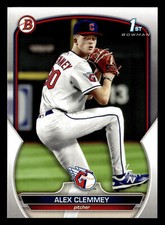 Alex Clemmey 2023 1st Bowman Draft #BD-79 Cleveland Guardians ROOKIE RC