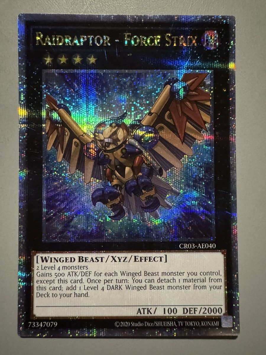 Raidraptor - Wise Strix - DUOV-EN005 - Carta Yu-Gi-Oh! Ultra Rara 1a Edizione - 3