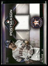 2020 Topps #PPR-JA Jose Altuve Postseason Performance Relics #/99