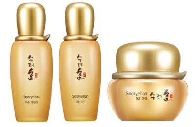 Sooryehan Hwayun Skin Emulsion cream 3pcs Moisture set Anti Aging Wrinkle care