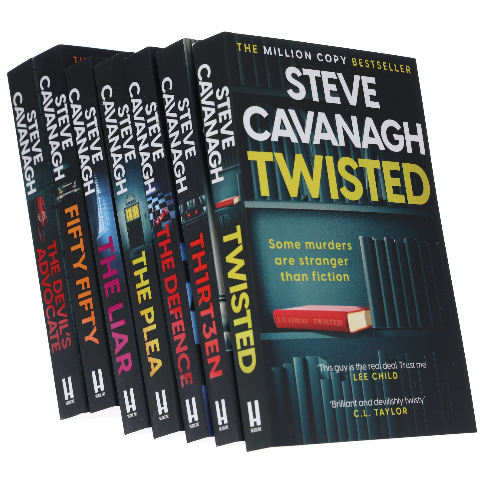 Eddie Flynn Series By Steve Cavanagh 7 Books Collection Set - Fiction -Paperback