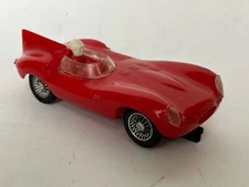 Strombecker D Type Jaguar (Red) 1/32 scale slot car