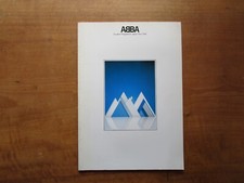 "ABBA" Tourbook Japan Tour 1980 Program Booklet Printed in Japan