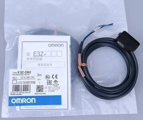 5Pcs NEW Omron E3Z-D62 Photoelectric switch 2 M E3Z-D62 IN BOX Fast Shipping