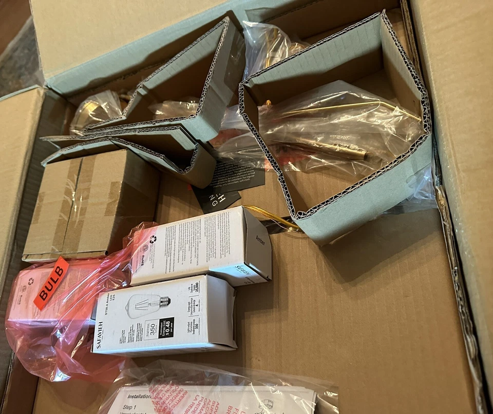 Colgante SAFAVIEH Lighting Thorin 3LT 16,5 pulgadas - PND4131A Foto 4 de 4