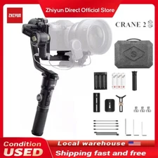 ZHIYUN Crane 2S Handheld 3-Axis Gimbal Stabilizer for DSLR Mirrorless Cameras