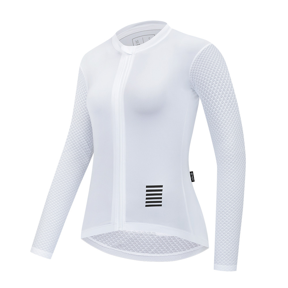 Women's Cycling Jersey Long Sleeve Breathable Road Bike Shir