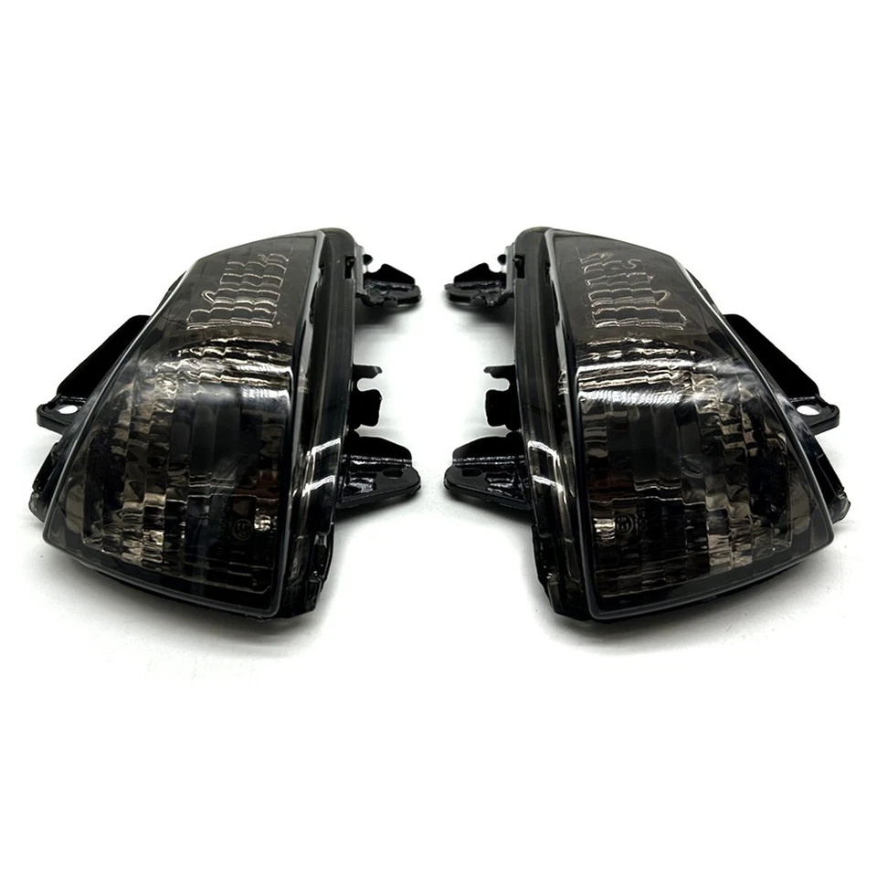 Lente de señal indicador de giro de humo Fit 2009-2011 Kawasaki Ninja650R EN6N EN6F EN6R Foto 2 de 4
