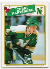 1988-89 Craig Hartsburg OPC O-Pee-Chee - Minnesota North Stars