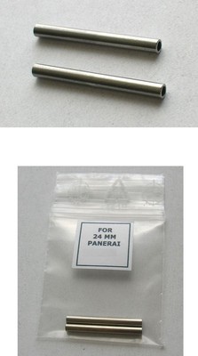 TUBES Tuben Uhrbandhülsen Kompatibel mit Panerai mit 24 mm Uhrenanschlußbreite