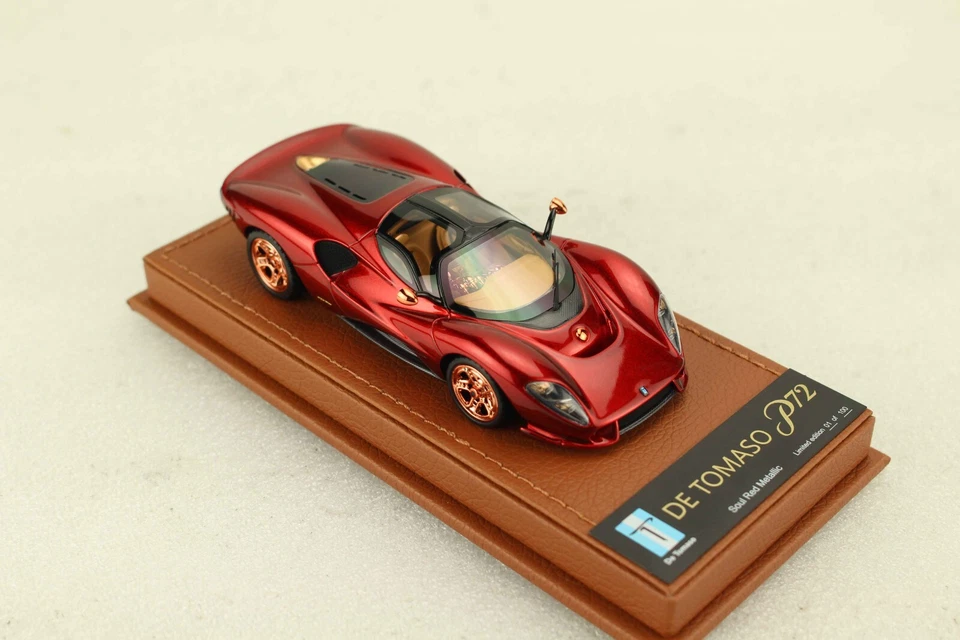 1/43 Peako DeTomaso P72 Lemans Soul Red Metallic Limited 100 33800 Foto 3 de 4
