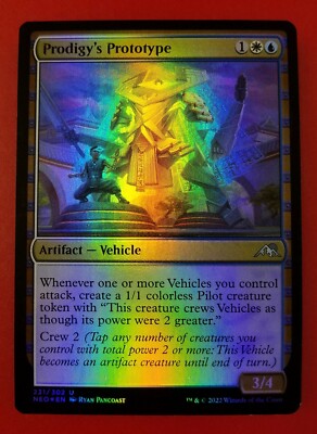 1x Prodigy's Prototype | FOIL | Kamigawa Neon Dynasty | MTG Magic Cards