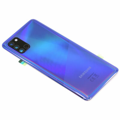 Original Samsung Akkudeckel Galaxy A31 Blau Backcover Deckel Cover Rückseite