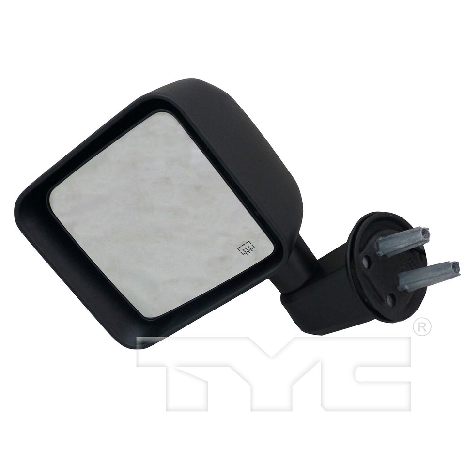 Door Mirror for 1518 Jeep Wrangler Power Heated Textured Left Driver