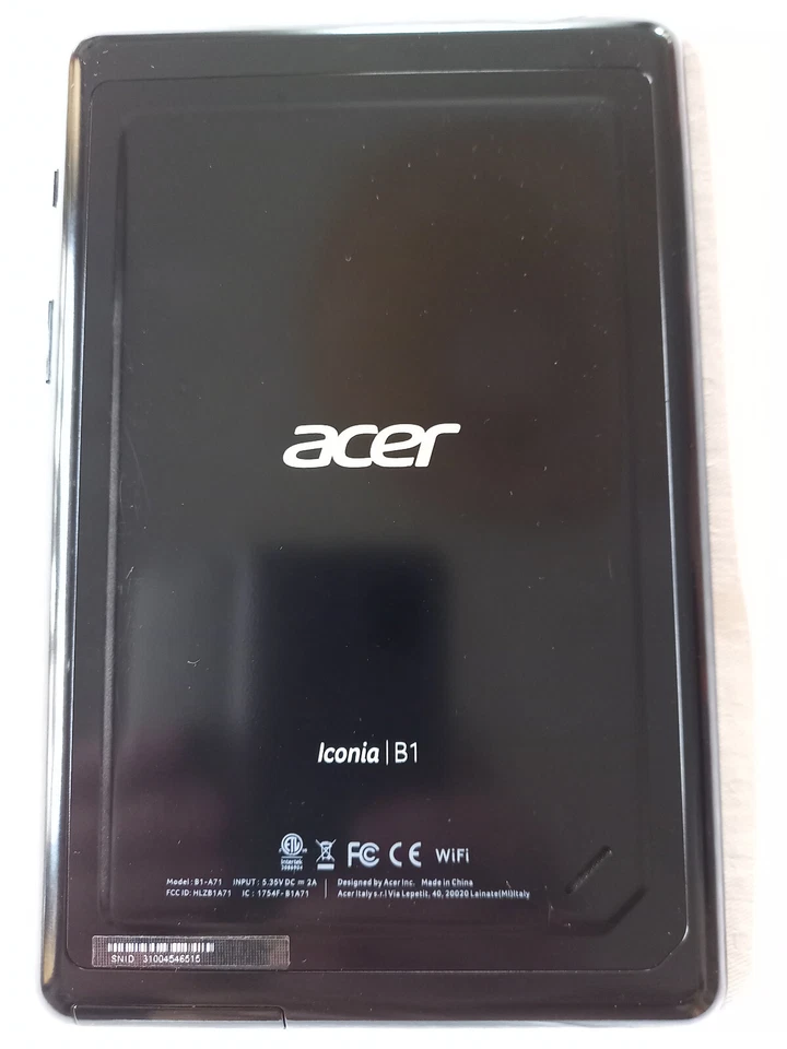 Tablet Acer Iconia B1-A71 , 7" , 16 GB mit OVP - Bild 3 von 4
