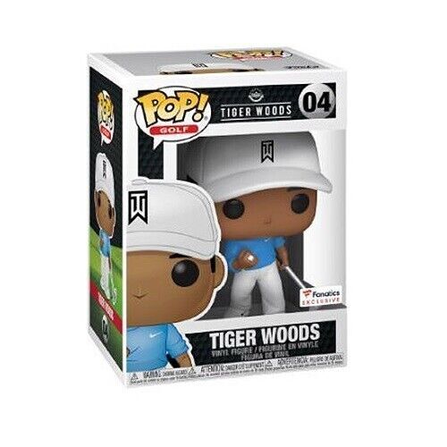 FUNKO POP ! GOLF - (04) TIGER WOODS (NIKE OUTFIT JERSEY BLUE) FIGURE SPECIAL 9CM - Imagen 3 de 3