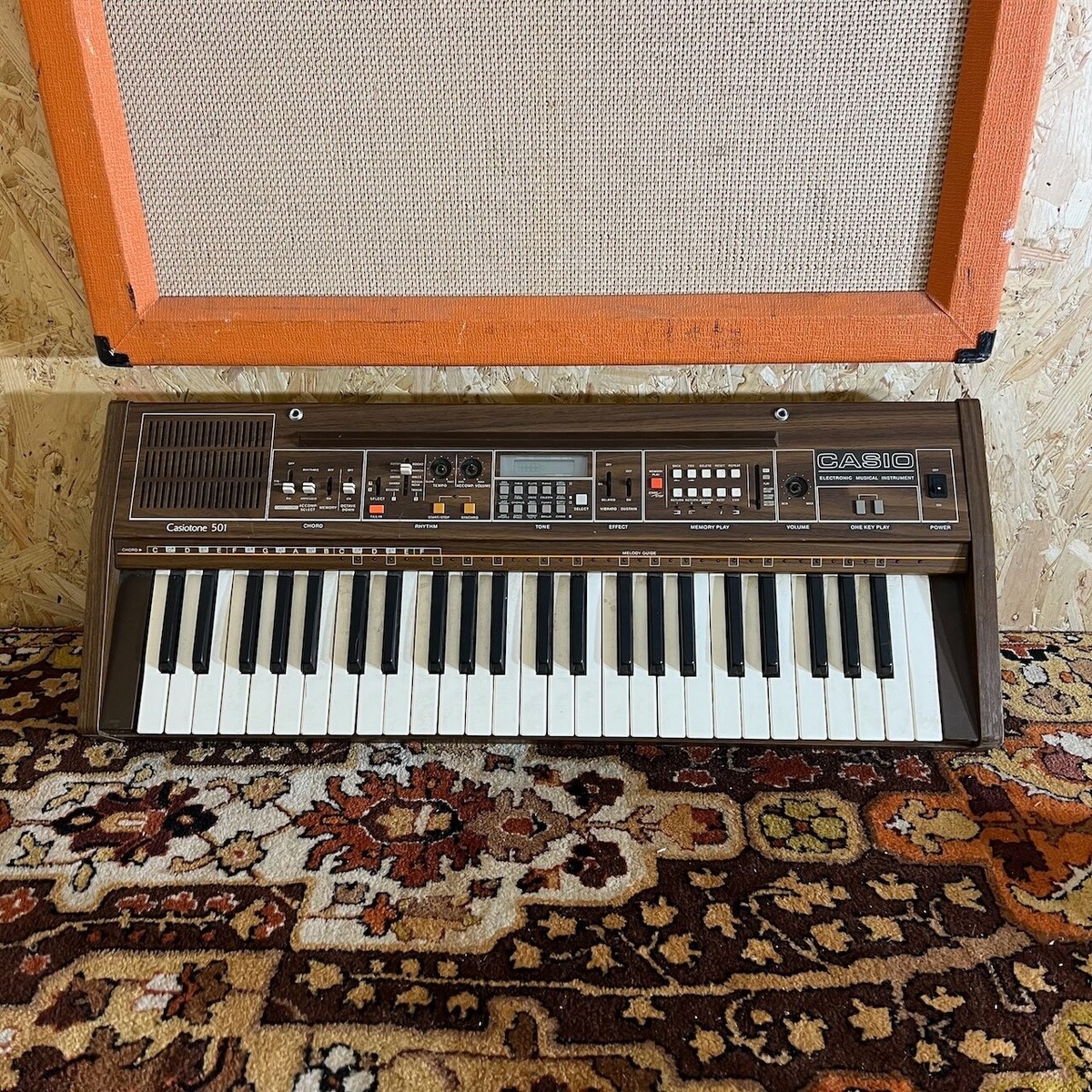 美品‼️CASIO カシオトーン501 Casiotone シンセサイザー CASIO Casio Casiotone 501 Keyboard カシオ シンセサイザー
