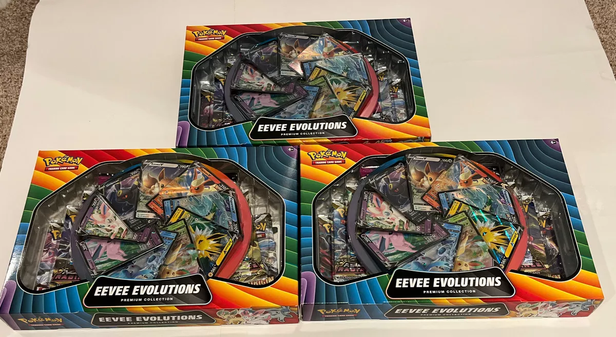 Eevee Evolutions Premium Collection Box NEW SEALED GameStop Pokemon TCG