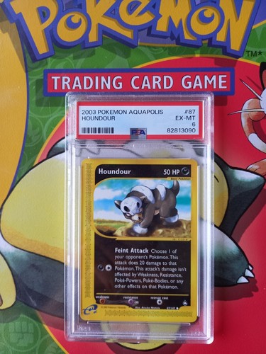 Houndour graded PSA 6 for sale on eBay