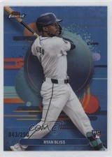 2025 Topps Finest Uncommon Sky Blue Refractor 43/250 Ryan Bliss #107 01mu