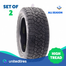 Set Of 2 Used 28555r20 Toyo Open Country At Iii 114t - 10.532 Set Of 2 Used 28555r20 Toyo Open Country At Iii 114t - 10.532
