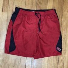 Vintage Nike Men s Swim Trunks Large Lined Center Swoosh