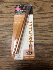 Maybelline Lasting Drama Waterproof Gel Pencil EyeLiner Striking Copper 0.038oz