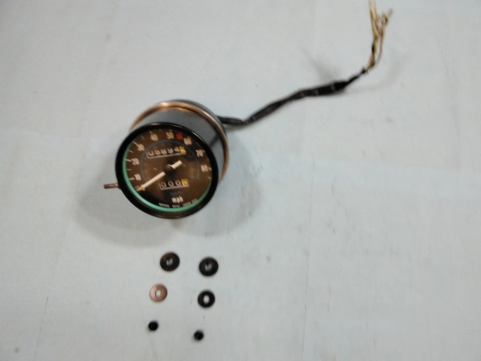 1980-1983 Kawasaki KZ 440 LTD рабочий спидометр одометр 5k миль! Ремень KZ440 - Изображение 2 из 4