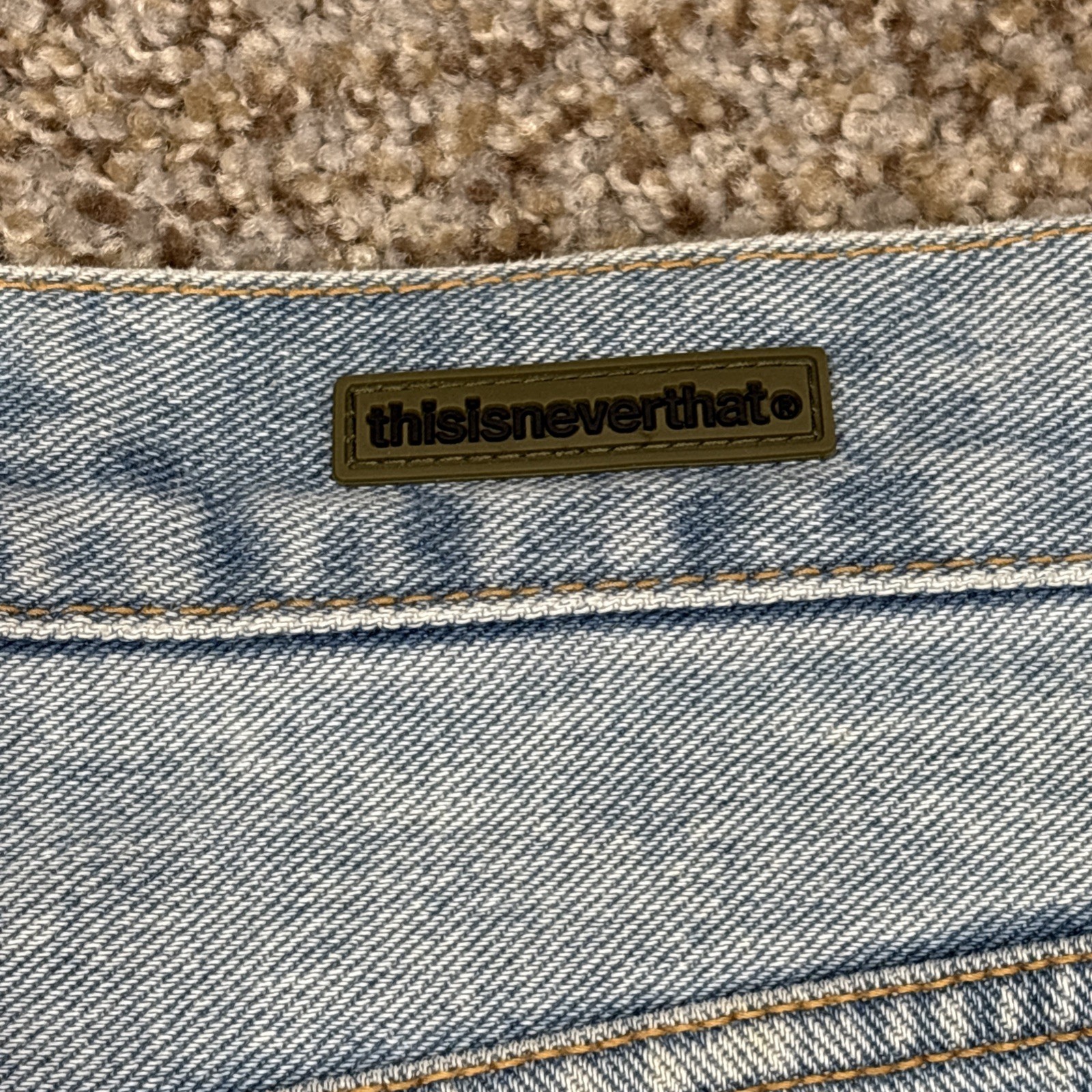 THISISNEVERTHAT Men's Denim Jeans Size Medium 31 X 32 - View 17