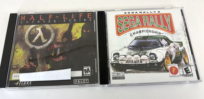 Half-Life Counter-Strike PC CD-ROM Sierra Studios Valve Sega Rally2 Championship