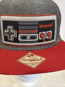 Nintendo Entertainment System NES Baseball Snapback Video Game Cap Hat 2018