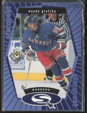 1998-99 UD UD Choice Wayne Gretzky SQ1 Starquest Blue