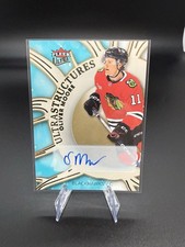 2025-26 Upper Deck Fleer Ultra Ultrastructures Gold Oliver Moore Auto