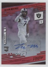 2021 Panini Prestige Xtra Points Premium Red Signatures Trevon Moehrig Auto 1l9x