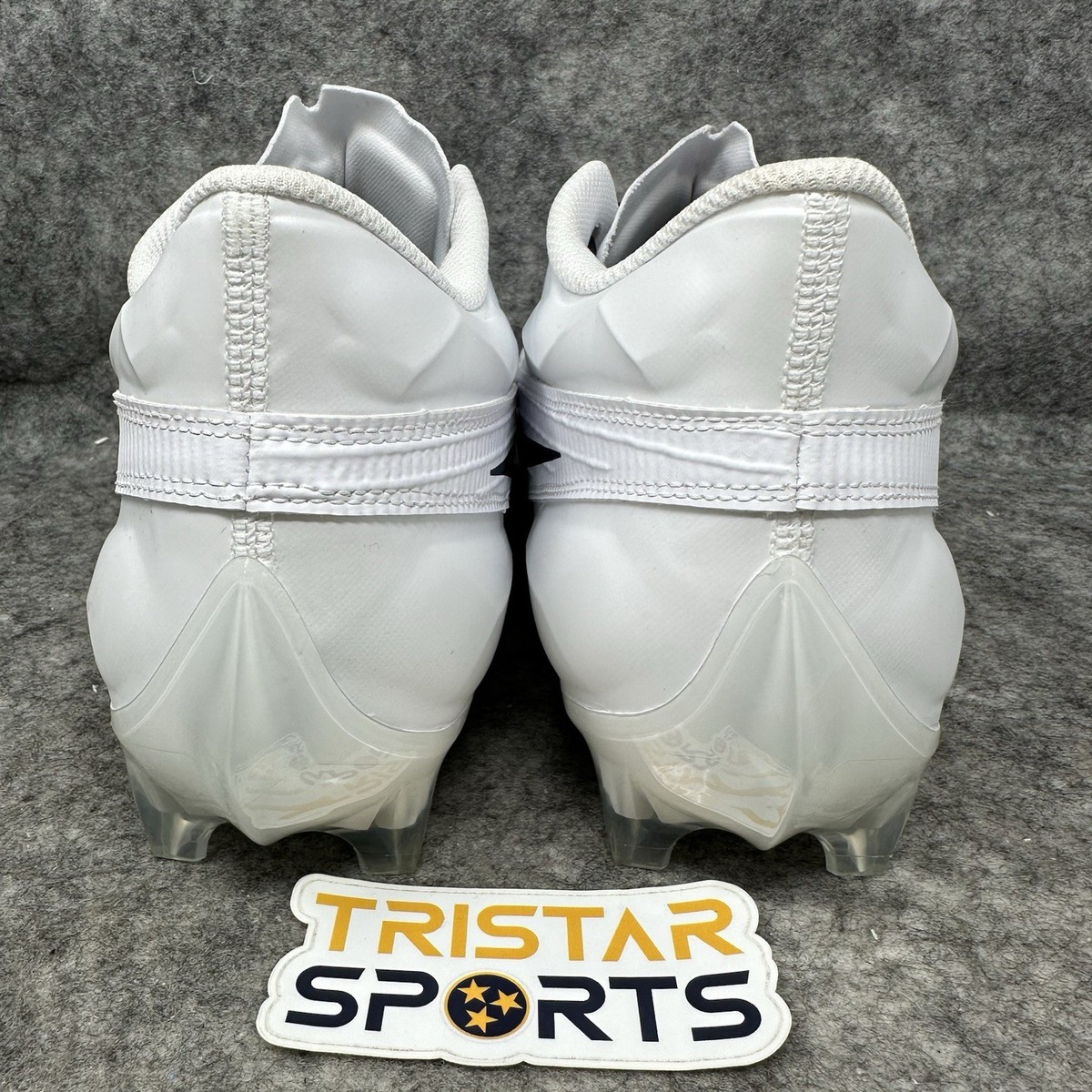 Nike Vapor Edge Elite 360 2  White Navy Football Cleats FJ6125-103 Sz 12.5 Wide Nike Vapor Edge Elite 360 2 White Navy Football Cleats  main image 4