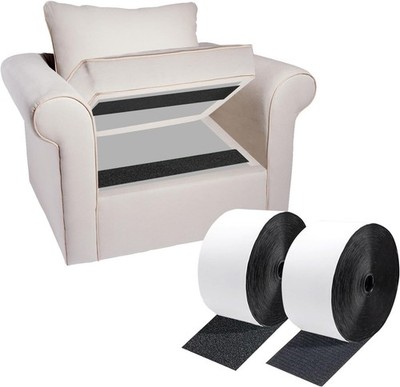 Klettband selbstklebend 10 cm x 5 m für Kissen Teppiche Matratzen