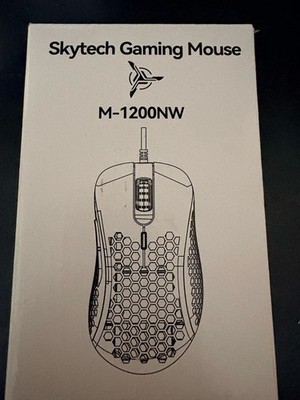 Skytech Gaming Mouse M-1200NW Wired White New In Box Never Used