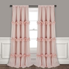 Thermal Insulated Blackout Window Curtains, 54" W x 84" L x 2 Panels, Boho Ru...