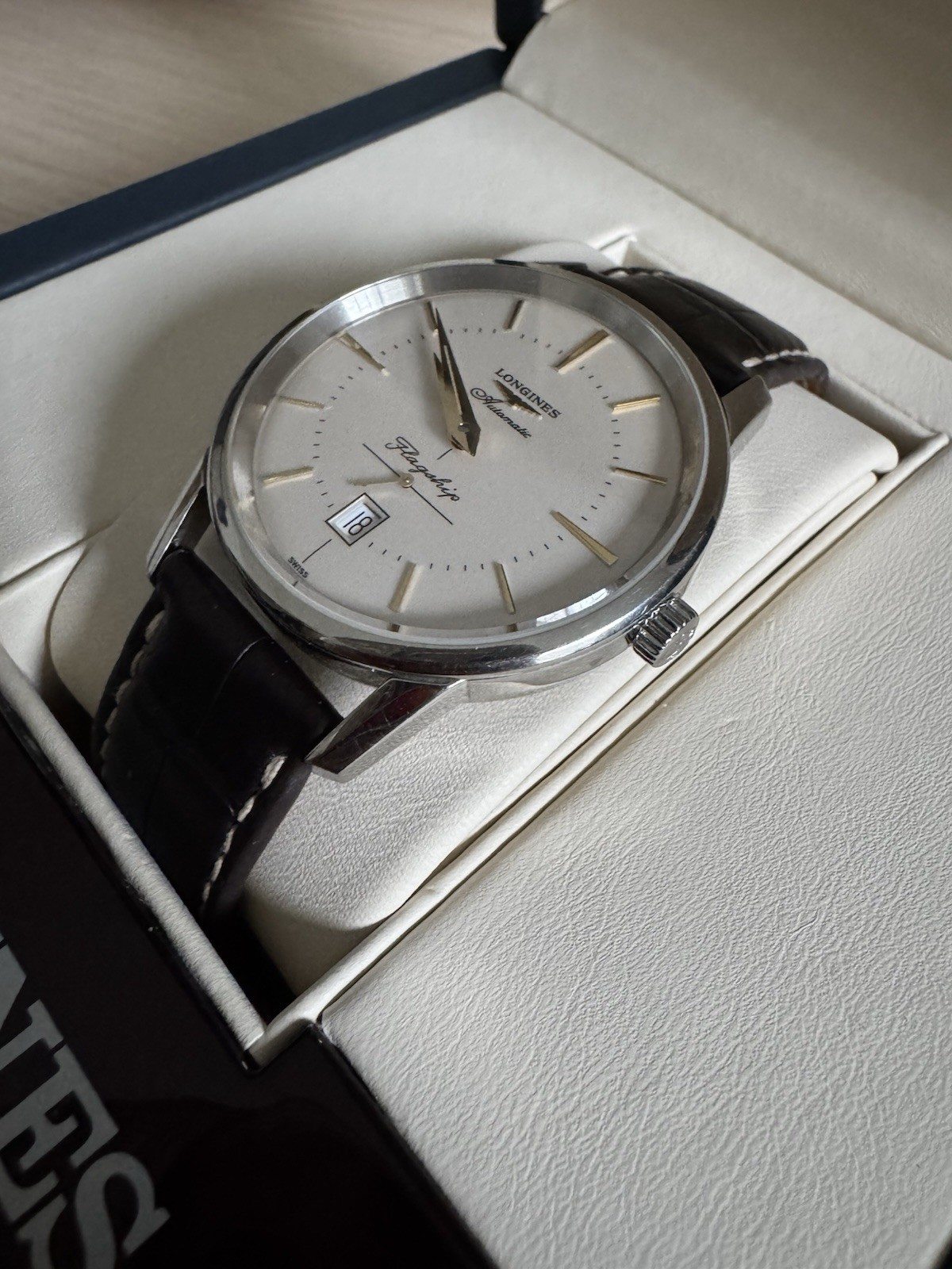 Longines Flagship Heritage Automatic White Dial L… - image 9