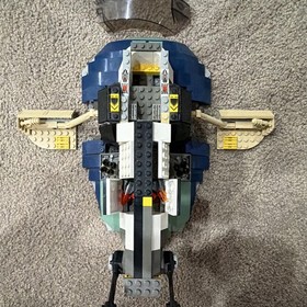 LEGO Star Wars 7153 Jango Fett&rsquo;s Slave I (2002) Jango Fett & Young Boba 99%