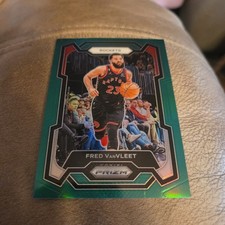 2023-24 Panini Prizm #97 Fred VanVleet Prizms Green Houston Rockets