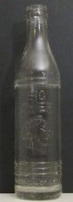 Big Chief Embossed Soda Bottle 9oz 1958 Clinton, MO