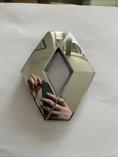 Renault Clio Badge Logo Emblem Silver Diamond 908890837r